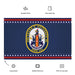 Patriotic USS Frank E. Peterson (DDG-121) Ship's Crest Wall Flag Tactically Acquired   