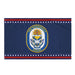 Patriotic USS Roosevelt (DDG-80) Ship's Crest Wall Flag Tactically Acquired Default Title  