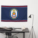 Patriotic USS Gonzalez (DDG-66) Ship's Crest Wall Flag Tactically Acquired   