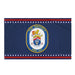 Patriotic USS Gravely (DDG-107) Ship's Crest Wall Flag Tactically Acquired Default Title  