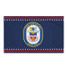 Patriotic USS Gridley (DDG-101) Ship's Crest Wall Flag Tactically Acquired Default Title  