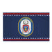 Patriotic USS Sampson (DDG-102) Ship's Crest Wall Flag Tactically Acquired Default Title  