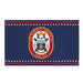 Patriotic USS Harvey C. Barnum (DDG-124) Ship's Crest Wall Flag Tactically Acquired Default Title  