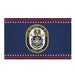 Patriotic USS Delbert D. Black (DDG-119) Ship's Crest Wall Flag Tactically Acquired Default Title  