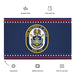 Patriotic USS Delbert D. Black (DDG-119) Ship's Crest Wall Flag Tactically Acquired   