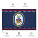 Patriotic USS Cole (DDG-67) Ship's Crest Wall Flag Tactically Acquired   