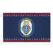 Patriotic USS Chafee (DDG-90) Ship's Crest Wall Flag Tactically Acquired Default Title  