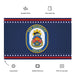 Patriotic USS Bulkeley (DDG-84) Ship's Crest Wall Flag Tactically Acquired   