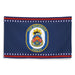 Patriotic USS Bulkeley (DDG-84) Ship's Crest Wall Flag Tactically Acquired   