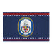 Patriotic USS Barry (DDG-52) Ship's Crest Wall Flag Tactically Acquired Default Title  