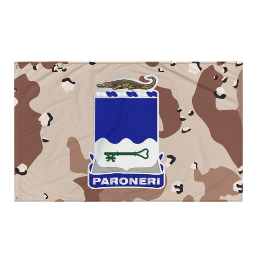 U.S. Army 211th Infantry Regiment Chocolate-Chip Camo Flag Tactically Acquired Default Title  