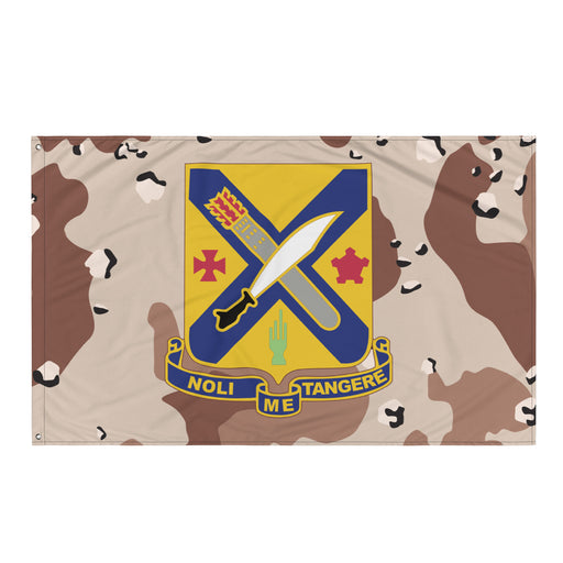 U.S. Army 2nd Infantry Regiment Chocolate-Chip Camo Flag Tactically Acquired Default Title  