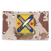 U.S. Army 2nd Infantry Regiment Chocolate-Chip Camo Flag Tactically Acquired   