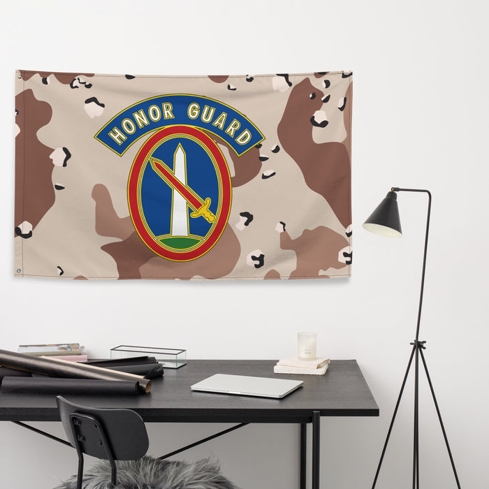 U.S. Army 3rd Infantry Regiment Chocolate-Chip Camo Flag Tactically Acquired   
