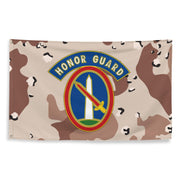 U.S. Army 3rd Infantry Regiment Chocolate-Chip Camo Flag Tactically Acquired   
