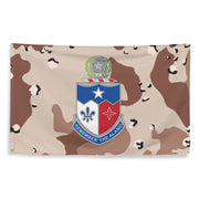U.S. Army 141st Infantry Regiment Chocolate-Chip Camo Flag Tactically Acquired   