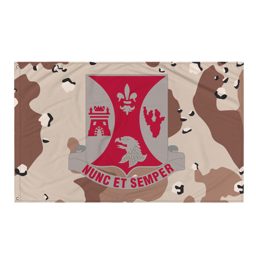 U.S. Army 196th Infantry Regiment Chocolate-Chip Camo Flag Tactically Acquired Default Title  
