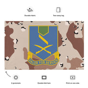 U.S. Army 137th Infantry Regiment Chocolate-Chip Camo Flag Tactically Acquired   