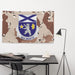 U.S. Army 136th Infantry Regiment Chocolate-Chip Camo Flag Tactically Acquired   