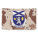 U.S. Army 136th Infantry Regiment Chocolate-Chip Camo Flag Tactically Acquired   