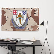 U.S. Army 182nd Infantry Regiment Chocolate-Chip Camo Flag Tactically Acquired   