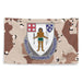 U.S. Army 182nd Infantry Regiment Chocolate-Chip Camo Flag Tactically Acquired   