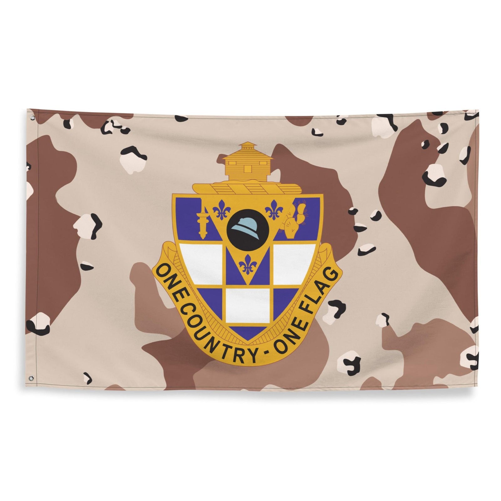 U.S. Army 178th Infantry Regiment Chocolate-Chip Camo Flag Tactically Acquired   