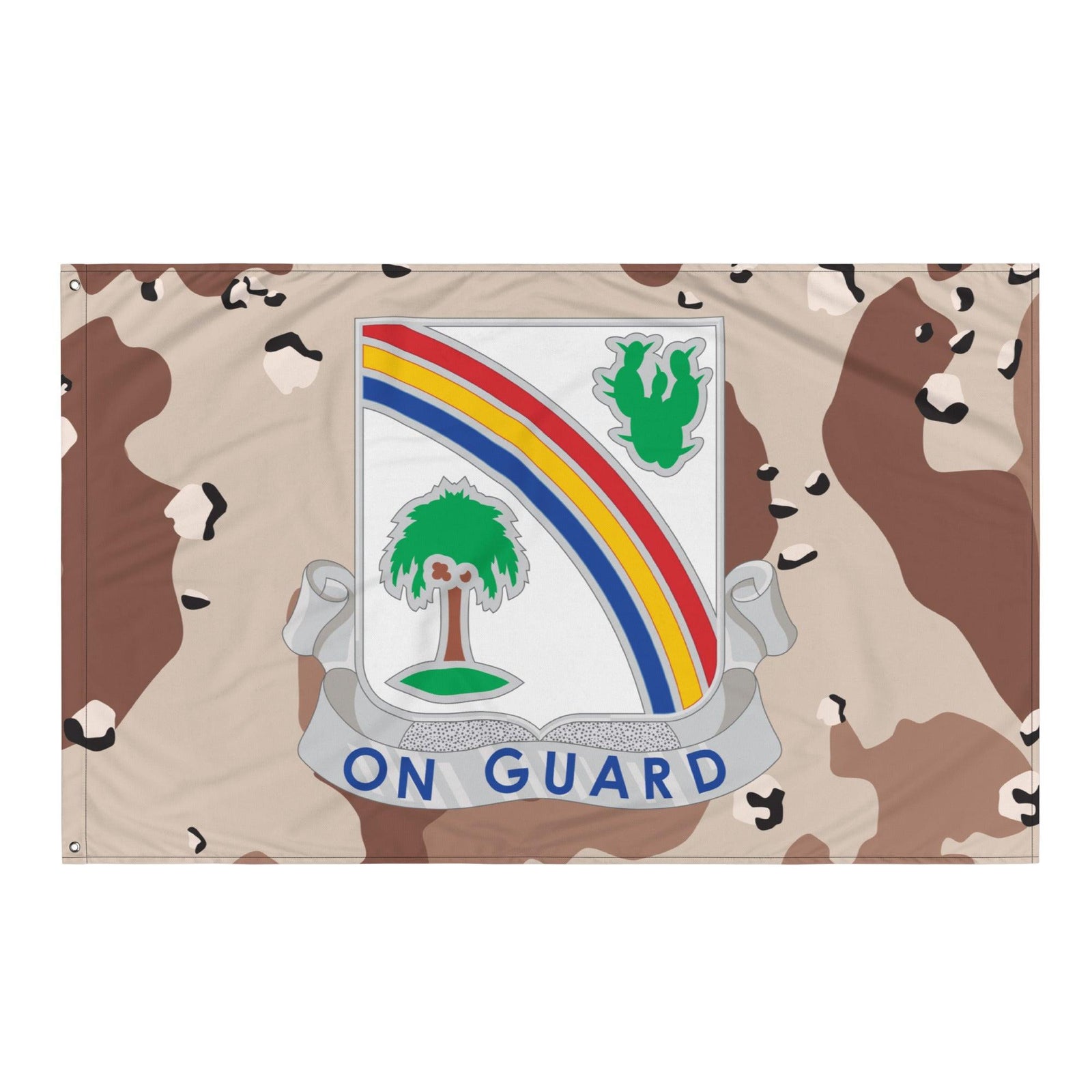 U.S. Army 168th Infantry Regiment Chocolate-Chip Camo Flag Tactically Acquired Default Title  