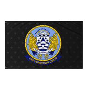 USS Yorktown (CVS-10) Aircraft Carrier Black Flag Tactically Acquired Default Title  