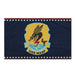 Patriotic USS Wasp (CV-18) Aircraft Carrier Wall Flag Tactically Acquired Default Title  