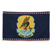 Patriotic USS Wasp (CV-18) Aircraft Carrier Wall Flag Tactically Acquired   