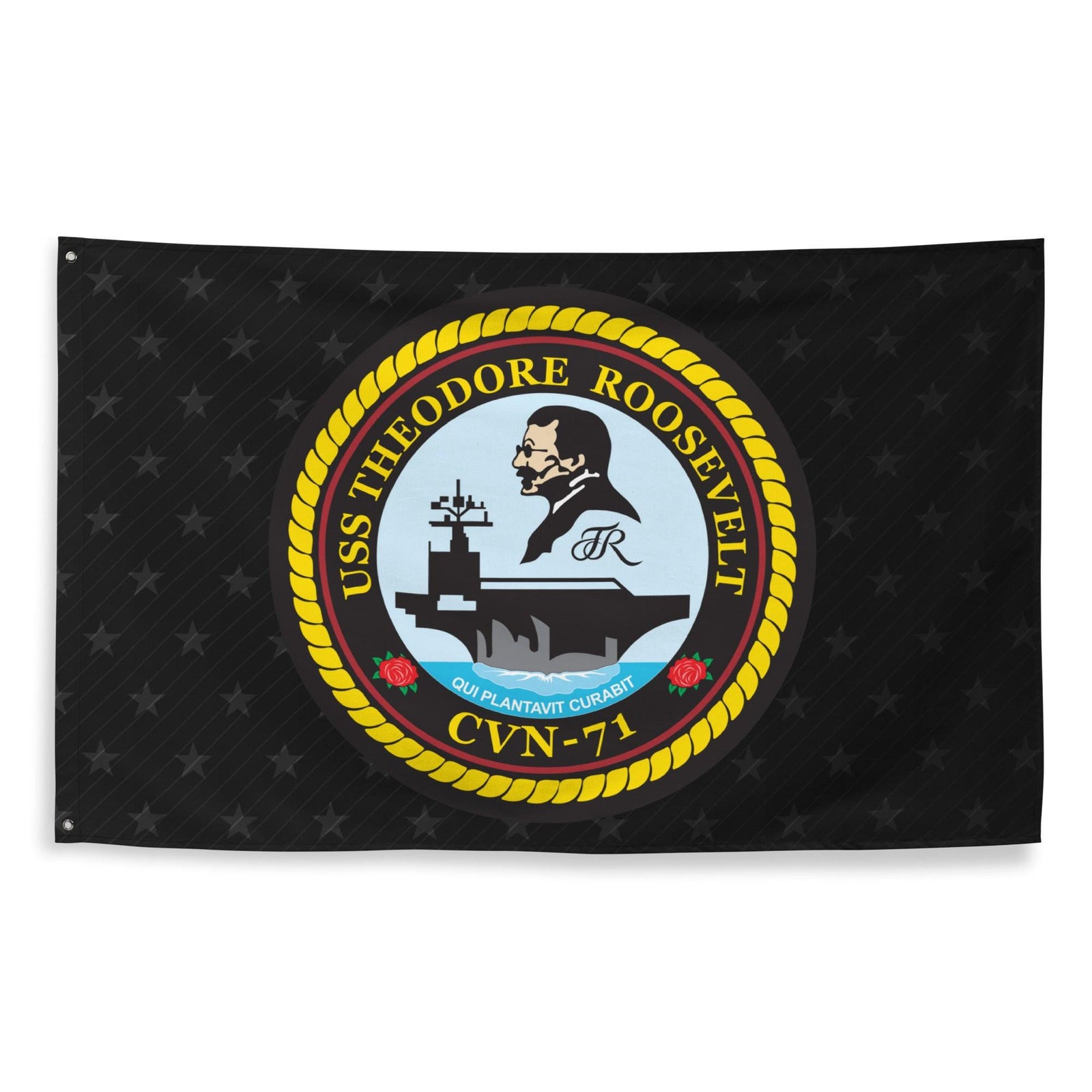 USS Theodore Roosevelt (CVN-71) Aircraft Carrier Black Flag Tactically Acquired   