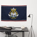 Patriotic USS Tarawa (CVS-40) Aircraft Carrier Wall Flag Tactically Acquired   