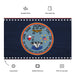 Patriotic USS San Jacinto (CVL-30) Aircraft Carrier Flag Tactically Acquired   