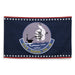 Patriotic USS Saipan (CVL-48) Aircraft Carrier Flag Tactically Acquired   