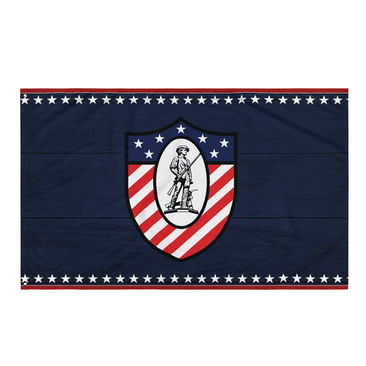 Patriotic USS Ranger (CV-61) Aircraft Carrier Flag