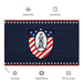 Patriotic USS Ranger (CV-61) Aircraft Carrier Flag Tactically Acquired   