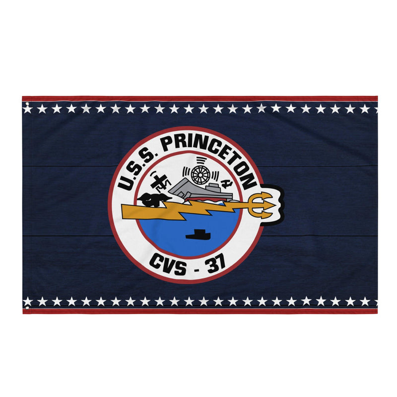 Patriotic USS Princeton (CV-37) Aircraft Carrier Flag