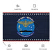 Patriotic USS Philippine Sea (CV-47) Aircraft Carrier Flag Tactically Acquired   