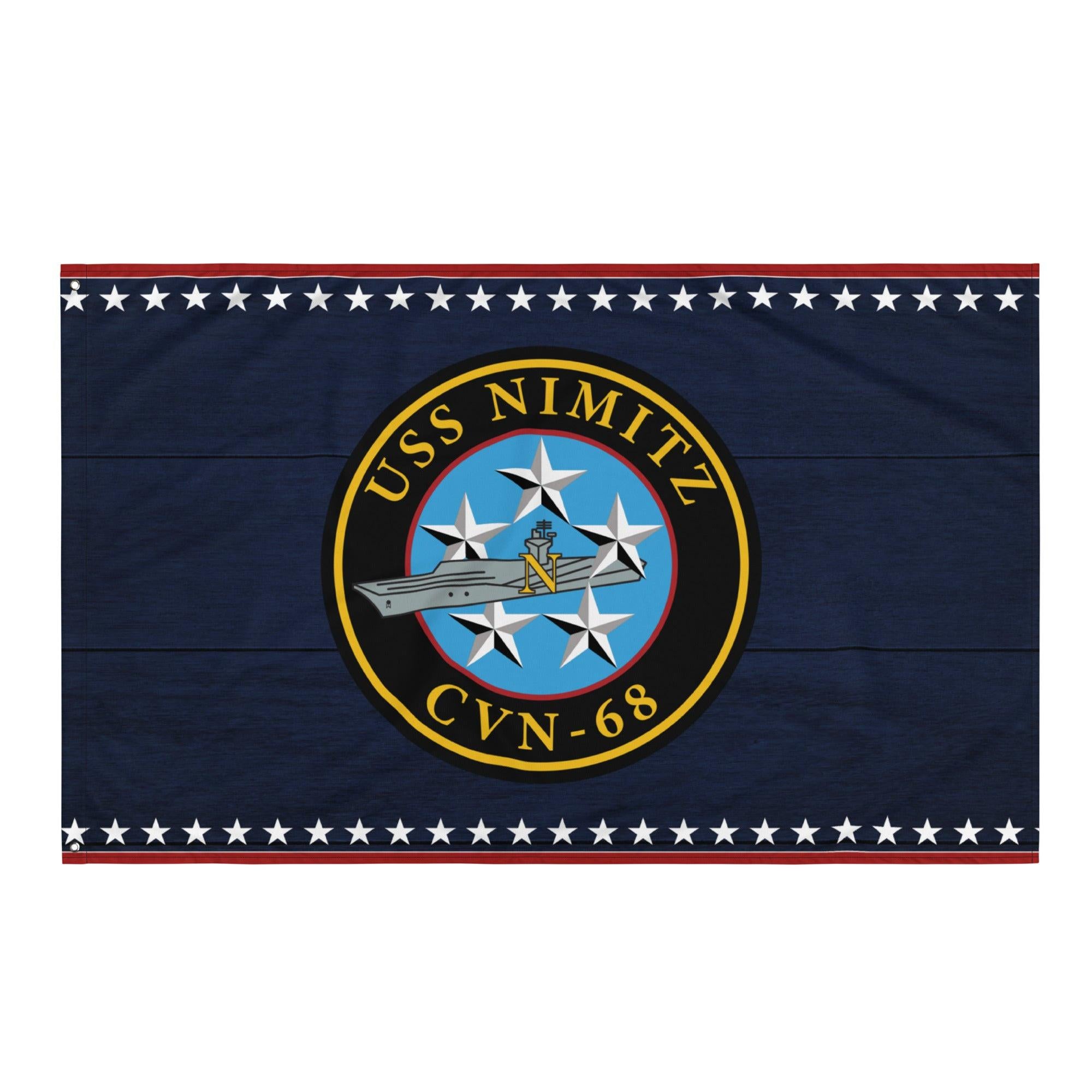 愛国的なUSSレンジャー（CV-61）航空母艦旗