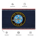Patriotic USS Nimitz (CVN-68) Aircraft Carrier Flag Tactically Acquired   
