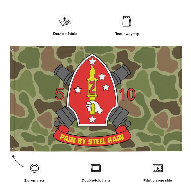 5/10 Marines Frogskin Camo USMC Flag
