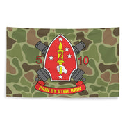 5/10 Marines Frogskin Camo USMC Flag Tactically Acquired   