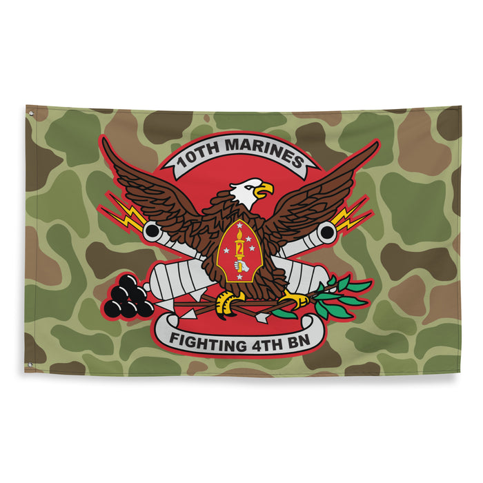 4/10 Marines Frogskin Camo USMC Flag Tactically Acquired   