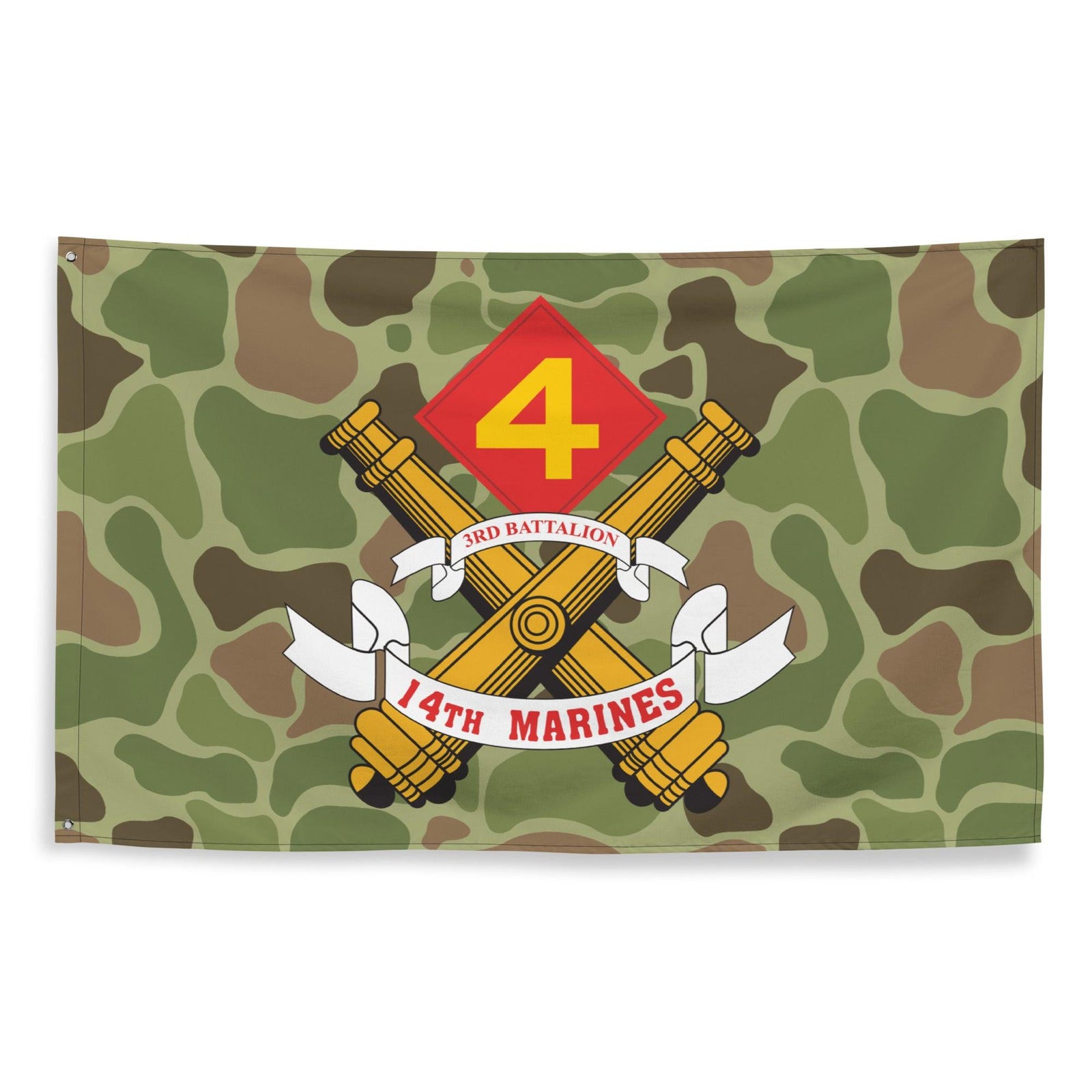 3/14 Marines Frogskin Camo USMC Flag Tactically Acquired   