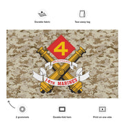 3/14 Marines MARPAT Camo USMC Flag Tactically Acquired   
