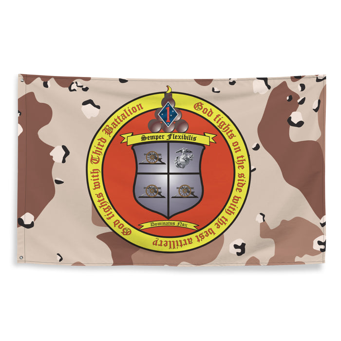 3/11 Marines Chocolate-Chip Camo USMC Flag Tactically Acquired   