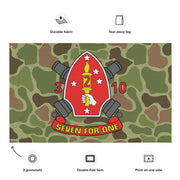 3/10 Marines Frogskin Camo USMC Flag Tactically Acquired   