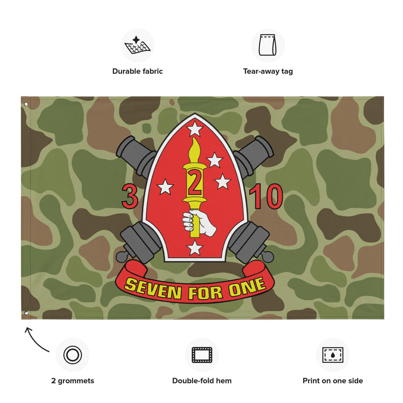 3/10 Marines Frogskin Camo USMC Flag
