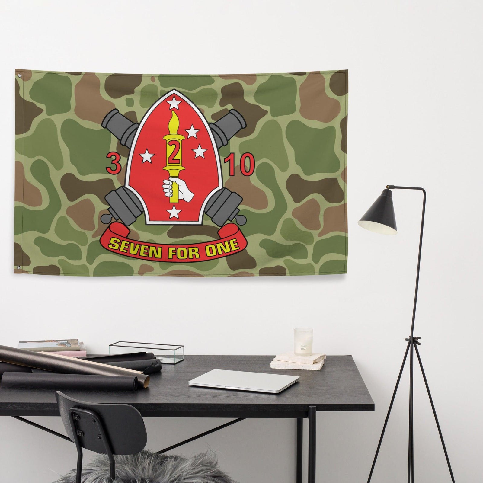 3/10 Marines Frogskin Camo USMC Flag Tactically Acquired   